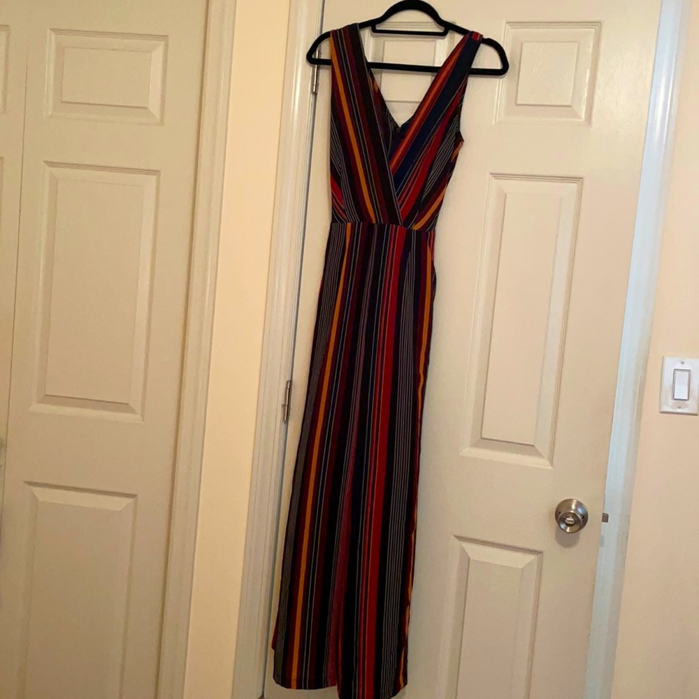 Striped jumpsuit